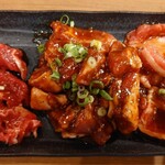 七輪坂井 - お得三種盛り