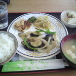 ごはん畑 - なす味噌炒め定食