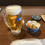 Kaisen Dainingu Hanano Yume Maguroya - まずは生ビールから