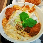 松のや - ロースかつ丼　630円