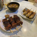 せんとり　 - レバーとつくね