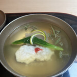 Sangencha - 鱧と蓮根豆腐の煮物椀です♪