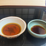 山玄茶 - 醤油とポン酢