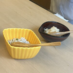 山玄茶 - ちりめん山椒と鯛でんぷ