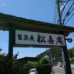 松喜庵 - 店舗看板