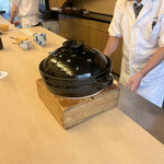 山玄茶 - 近江米が炊けました♥️