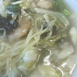 Touryuumon - 麺とスープ以外すべて塩辛かった…