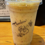 らーめん芝浜 - スムージーには可愛い手描きのイラストが