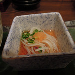 魚菜 由良 - 先付　ズームアップ