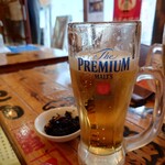 大衆寿司酒場こがね - 生ビールはプレモル