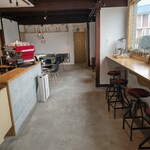 Buranjeri Ando Kafe Shimotsuki - カフェコーナー