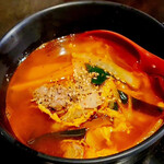 食べ飲み放題 焼肉ダイニング ちからや - ユッケジャンクッパ