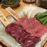 桜肉料理専門店 焼馬 古閑 - 