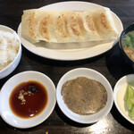 野方餃子 - 餃子（6個）定食　¥891-（税込）