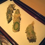 てんぷら 近藤 - アスパラ  