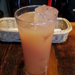 ブルスケッテリア デッリ アルティスティ - 13.08.26 ピンクグレープフルーツジュース