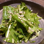 Ginza Torikou - 水菜サラダ