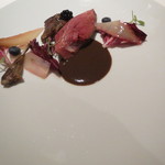 ライラ - 仏・ランド産のピジョン ソース・サルミ レッド・アンディーブ トレビス ベリー2