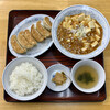 ぎょうざの満洲 - マーボ豆腐セット ¥1,030
