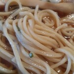 鳥人 - 麺の感じ