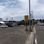 Kourakuen - 旧街道側「清水屋泉バイパス店」さん方からパチリ♯こちらは控えめ目な看板です♭