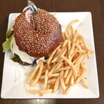 アルコイリス - 常陸牛Bigハンバーガー@1250円