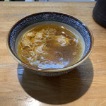 支那そば なかじま - つけ汁　醤油