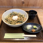 Ishibiki Soba Omodaka - ・西伊豆潮かつお ぶっかけおろし 1,200円/税込