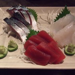 駒沢 ひろの亭 - 2013/8/26　再々訪　刺身盛り合わせ
