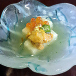 旅館 くらしき - 8月葉月の献立（先付）献立にはないおまけです