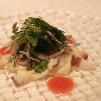 プリンチピオ - 活蛸のカルパッチョ　香味野菜のサラダ仕立て