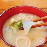 ふる川 - お味噌汁も、レベル高い