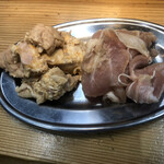 Yoshikawa Horumon - 追加注文　味噌漬けホルモンと鶏肉