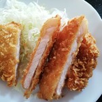 味楽来 - ロース豚カツ定食 600円