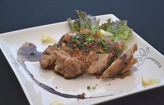 武蔵 - 若鶏のグリルバルサミコ酢ソース