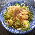 なかた屋 - 背脂ねぎ飯　150円