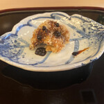 山玄茶 - 鱧かき揚げ山椒醤油