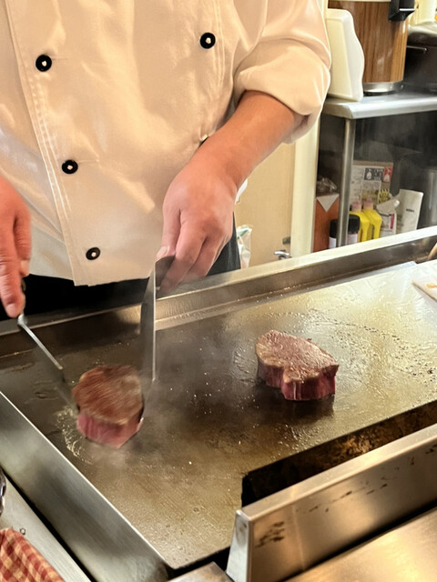 鉄板焼 川前（テッパンヤキカワマエ） - 郡山（ステーキ）の写真