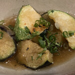 和楽亭 澤 - 日替りC:茄子とズッキーニの揚げ出し