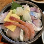 和楽亭 澤 - 日替りA:海鮮丼
