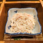 すし 良月 - 毛ガニの蒸し鮨