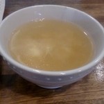 サン カフェ - ランチセットのスープ