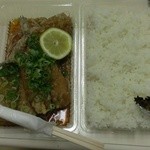 ちゃんこ両国 - 持ち帰り弁当・日替わりイワシフライポン酢掛け