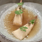 LURRA° - 京都塚原産タケノコ、発麹とスッポンの出汁