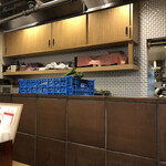 Yakitori Miyagawa - 客席から見える厨房の一部