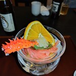 与し田 - 前菜蟹