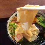 きしめん専門店 いこま - 色どり 幅広麺 850円税込