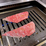 焼肉USON - シンシンは焼いて口に入れると溶けて無くなる！！　O(≧▽≦)O