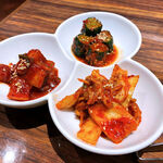 焼肉USON - キムチ盛り合わせ（1,100円）