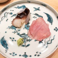 鮨 龍次郎 - 能登 とり貝、佐渡　アラ